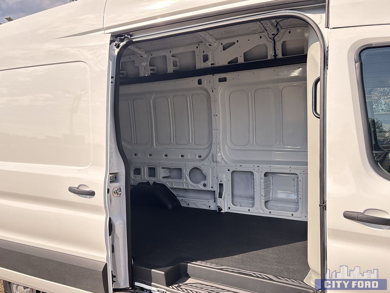 new 2025 Ford Transit Cargo Van car, priced at $69,830