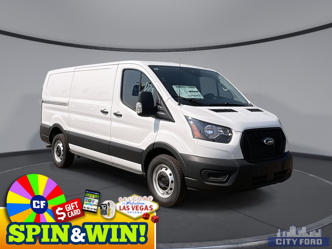 new 2025 Ford Transit Cargo Van car, priced at $59,735