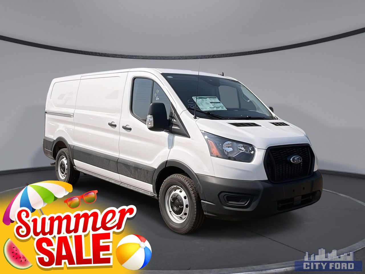new 2025 Ford Transit Cargo Van car, priced at $65,485
