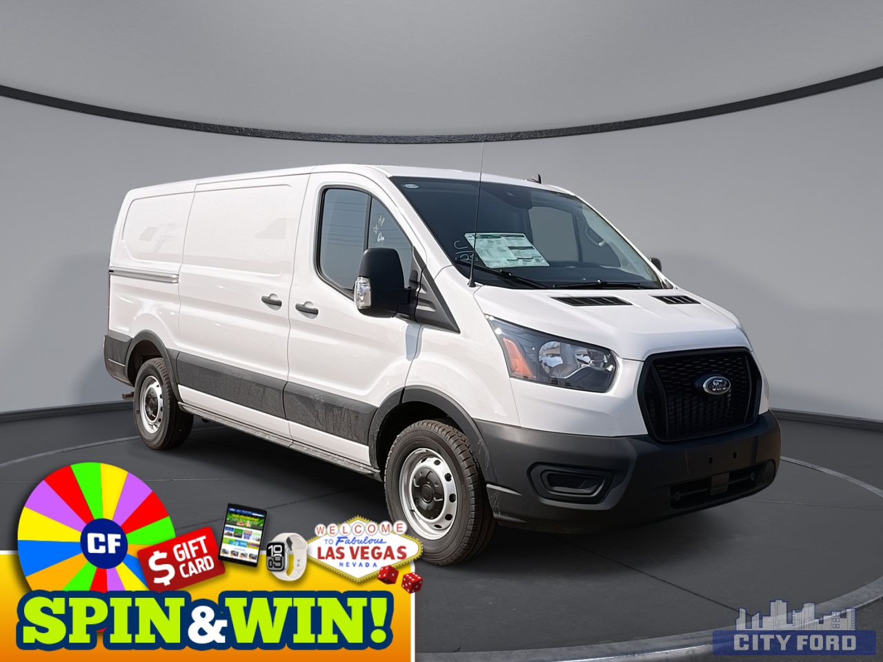 new 2025 Ford Transit Cargo Van car, priced at $59,735
